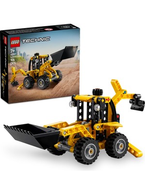 Lego® Technic Kazıcı Yükleyici 42197 - 7+ Çocuklar Için Oyuncak Inşaat Aracı Yapım Seti (104P)
