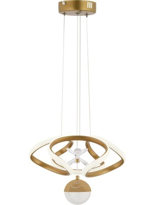 UltraMint Modern LED Avize, 3 Renk Seçeneği, Şık ve Şık Tasarım