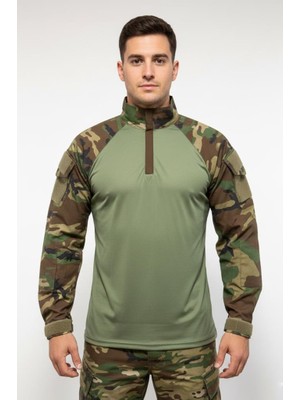 Single Sword Yetişkin&yetişkin Outdoor ve Askeri Combat Tişört Renk: Usa Beden: M