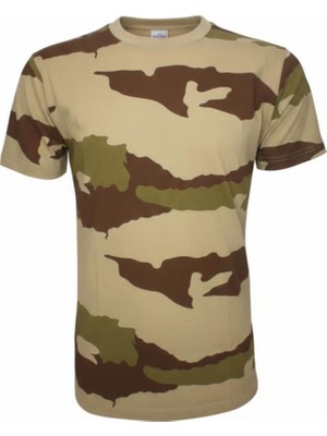 Single Sword Sword Bisiklet Yaka Kısa Kollu Kamuflaj Erkek T-Shirt Single Renk: Ç.kamuflaj Beden: L Koleksiyonu