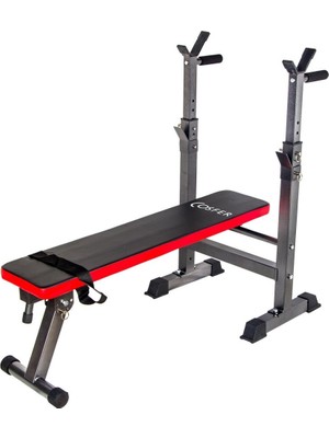 Cosfer Csf-206 Fonksiyonlu Ağırlık Sehpası 125 x 57 x 105 cm Ayarlanabilir Yükseklik ve Dayanıklılık