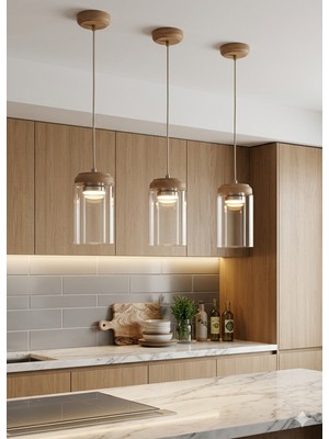 UltraMint Modern LED Avize, Mutfak ve Kafe Tezgahı Için Şık Aydınlatma Ürünü