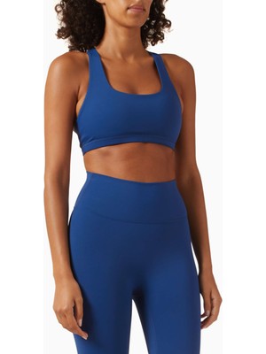 Adanola Ultimate College Blue Racerback Kadın Spor Sütyeni