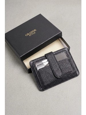 Grande Style 0539 Unisex  Deri Kartlık