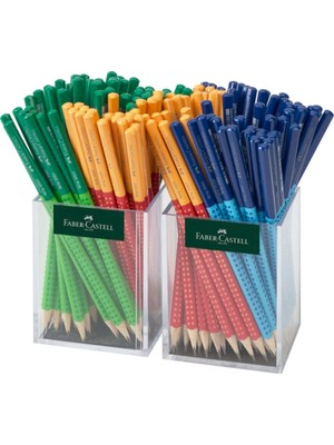 Faber-Castell Faber Grip 2001 Kurşun Kalem Karma Renkler (12 Adet Set Şeklinde Satılmaktadır)