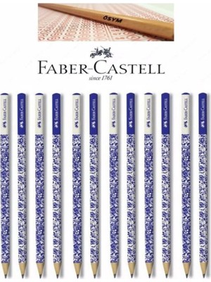 Faber-Castell Floral 12'li Kurşun Kalem + Ösym Sınav Kalemi