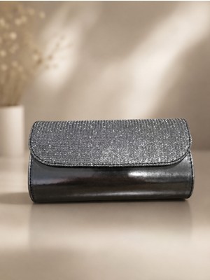 Zeydila Silver Glow Gece Abiye Çanta Gümüş Renkli Şık Tasarım Kadın Aksesuarı