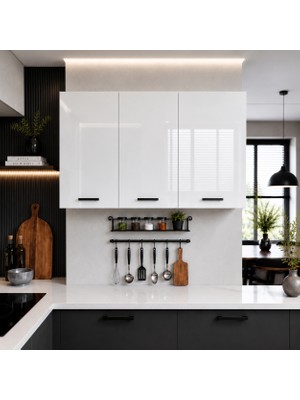Yurkan 140 cm Üst Dolap 140 cm Mutfak Dolabı Üst Modül