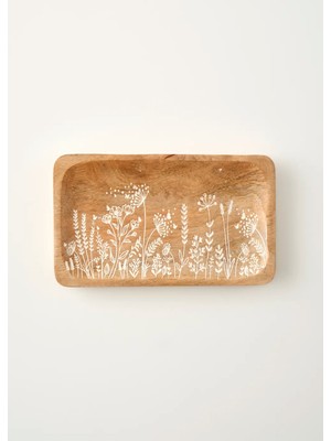 Bella Maison Folea Dekoratif Tabak Kahverengi (25X2X15 Cm)