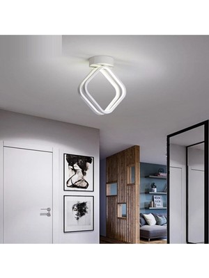 UltraMint Modern Beyaz LED 2'li Avize, Salon, Mutfak ve Hol Için Şık Aydınlatma