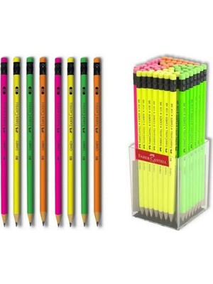Faber-Castell Candy Silgili Kurşun Kalem 2b (4 Adet)
