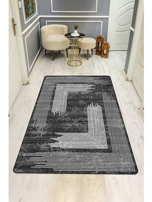 Dolce Mariee Modern Dijital Baskı Kaymaz Taban Halı H1140
