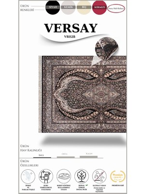 Saray Halı Klasik, Geleneksel Motifli Kaliteli Salon Halısı Versay VR02B