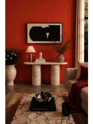 Miarik Design Traverten Soleıl Mermer Dresuar