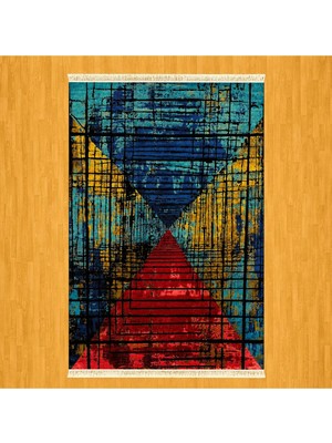 Mevlana Bazaar 3D Efektli Modern 200 x 300 Ipek Halı