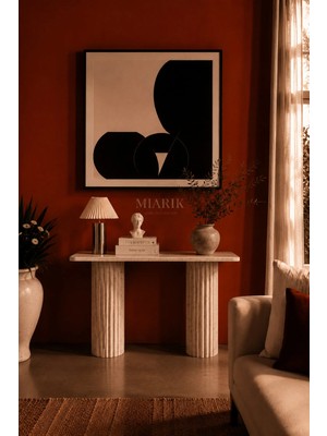 Miarik Design Vanessa-Traverten Balık Sırtı Ayak Dresuar