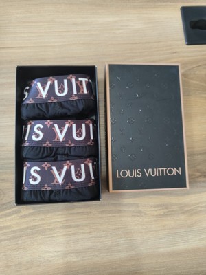 Louıs Vuıton Siyahlı3 Lü Boxer