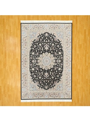 Mevlana Bazaar Yıldız Göbekli 200 x 300 Iran Ipek Halı