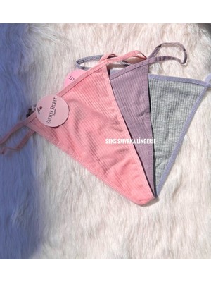 Vanilya Secret Sens Smyrna Fitilli Ribana String/tanga Külot