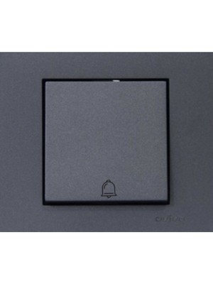 Ovivo Füme Light Tekli Anahtar Sıva Üstü Montaj Modern Tasarım ve Yüksek Dayanıklılık