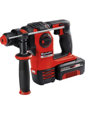 Einhell Akülü Kırıcı Delici HEROCCO Set +5 (1x3,0 Ah) 4513975 | PXC | 18 V | 2,2 J | 18 Nm | SDS-Plus | 3.0 Ah akü ve şarj cihazı | 3 matkap ucu | düz keski, sivri keski