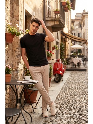 Buratti Slim Fit Normal Bel Boru Paça Denim Pantolon Erkek Kot Pantolon 5545C82MILANO