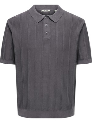 Only & Sons Onsthıjs Çizgili Regular Fit Kısa Kollu Polo Yaka T Shirt Erkek Polo Yaka T Shirt 22036558