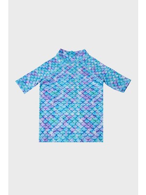 Slipstop Miranda Junior Uv Korumalı Kısa Kollu T Shirt Kız Çocuk T Shirt ST2611000007