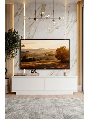 Yurudesign Fonda Tv Ünitesi Tv Sehpası 140CM Beyaz Fn1-W