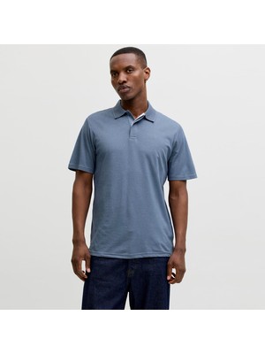 Jack & Jones Erkek Nakis Detayli Polo Yaka Tisört - Rodney