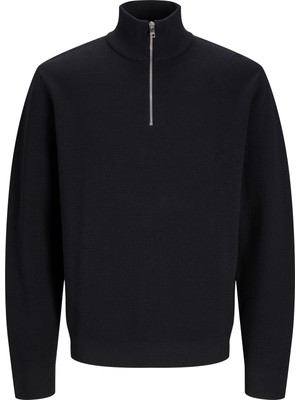 Jack & Jones Erkek Yarim Fermuar Triko Kazak - Milano