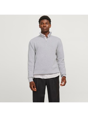Jack & Jones Erkek Yarim Fermuar Triko Kazak - Milano
