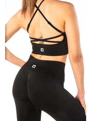 Harsfit Kadın Çapraz Sırt Seamless Noria Sporcu Büstiyeri - Toparlayıcı Fitness ve Pilates Bra
