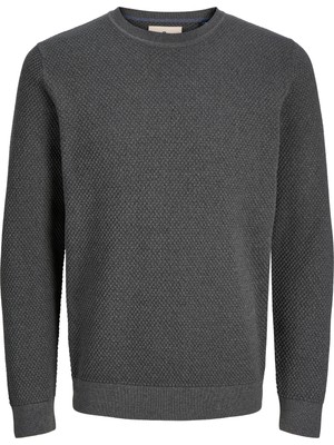 Jack & Jones Erkek Bisiklet Yaka Triko Kazak - Noah