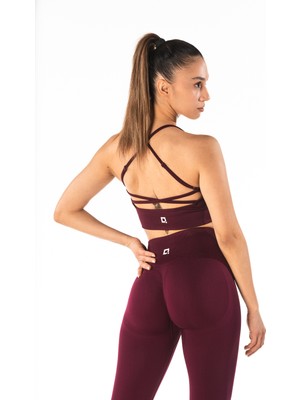 Harsfit Kadın Çapraz Sırt Seamless Noria Sporcu Büstiyeri - Toparlayıcı Fitness ve Pilates Bra