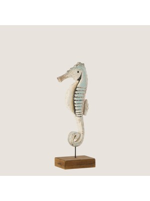 Chakra Deni̇z Kabuğu Dekorati̇f Obje  Küçük (9X6X24CM) Natural