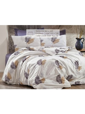 Livoras Home Tek Kişilik Nevresim Takımı Nevresim 160 x 220 cm Çarşaf 160 x 240 Yastık 50 X70