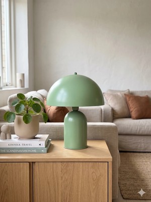 By Lamp Soho Mint Yeşil Metal Masa Lambası | Bylamp