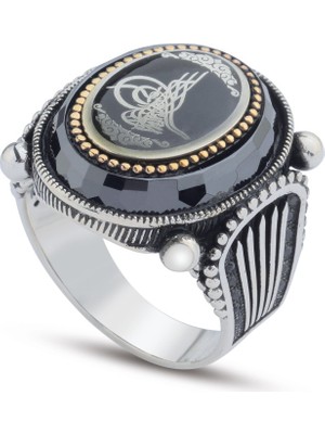 Innuendo Jewelry 925 Ayar Gümüş Osmanlı Erkek Yüzük
