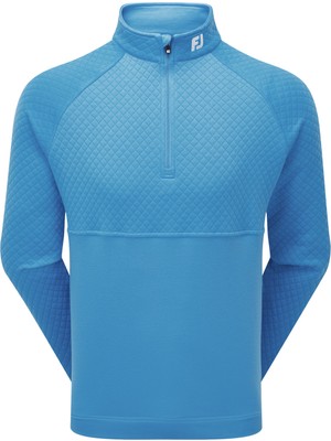 Footjoy Jacquard Thermal Chill-Out Erkek Sweatshirt Mavi 37842