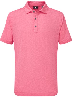 Footjoy Painted Floral Lisle Çocuk T-Shirt Pembe 34233