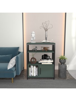 Decorotika Letos Kitaplık Silva Siyah