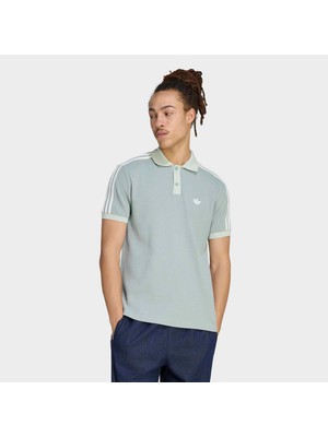 Adidas Waffle Erkek Yeşil Polo Tişört (KX1231)