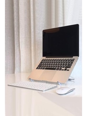 Depo Store Aliminyum Ayarlı Laptop Tablet Notebook Yükseltici Tutucu CIN272