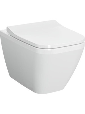 Vitra Integra Square Kare Asma Klozet + Slim Duroplast Yavaş Kapak