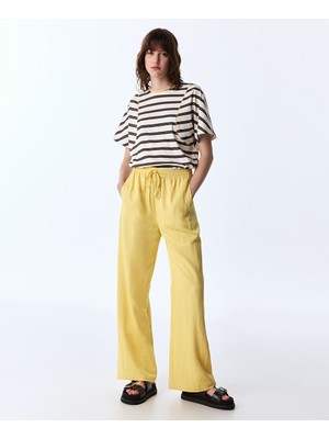 Twist Belden Bağlamalı Pantolon TS1260003388087