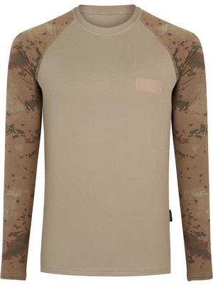 Single Sword Thermoform HZT18001 Microfiber Uzun Kollu Fanila Renk: Kahve Beden: S Koleksiyonu