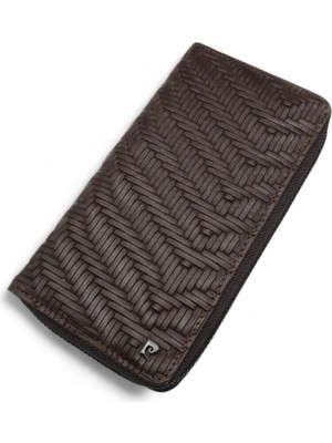 Pierre Cardin Unisex Erkek Kadın %100 Hakiki Deri Dikey Cüzdan Kartlık - Deri Aksesuar - Deri Hediyelik - PC-11056