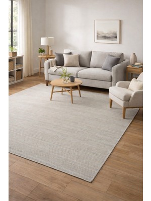 Çerkez Halı Merv Collection Sisal Hasır Halı Beyaz