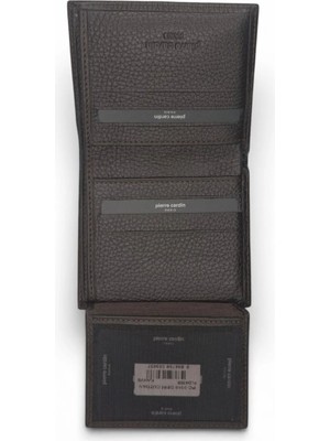 Pierre Cardin Erkek Dikey Cüzdan - Erkek %100 Hakiki Deri Kartlık Cüzdan - PC-2016